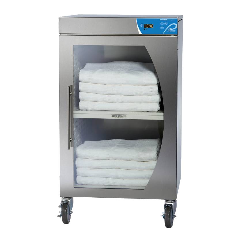 Pedigo P-2022 Blanket Warming Cabinet - 3.5 Cubic Feet Compartment - Window Glass Door