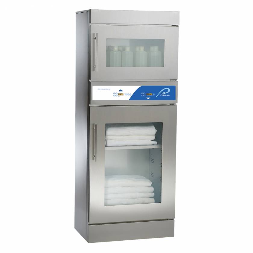 Pedigo P-2150 Dual Compartment Blanket and Fluid Warmer - 13.3 Cubic Feet (Fluid Bottles and Blankets are not Included)