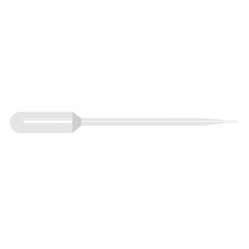 7mL Transfer Pipette - Large Bulb, Extended Tip, 150mm Length