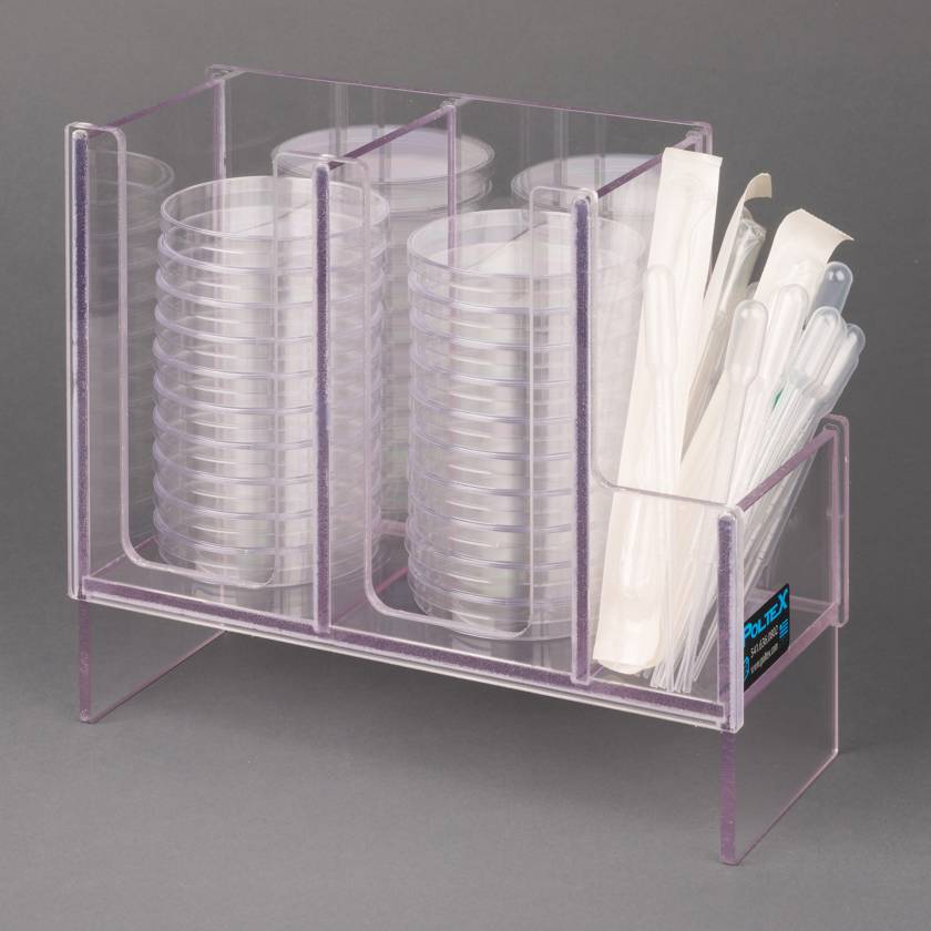 Poltex PETRI Petri Dish Dispenser (Supplies are Not Included)