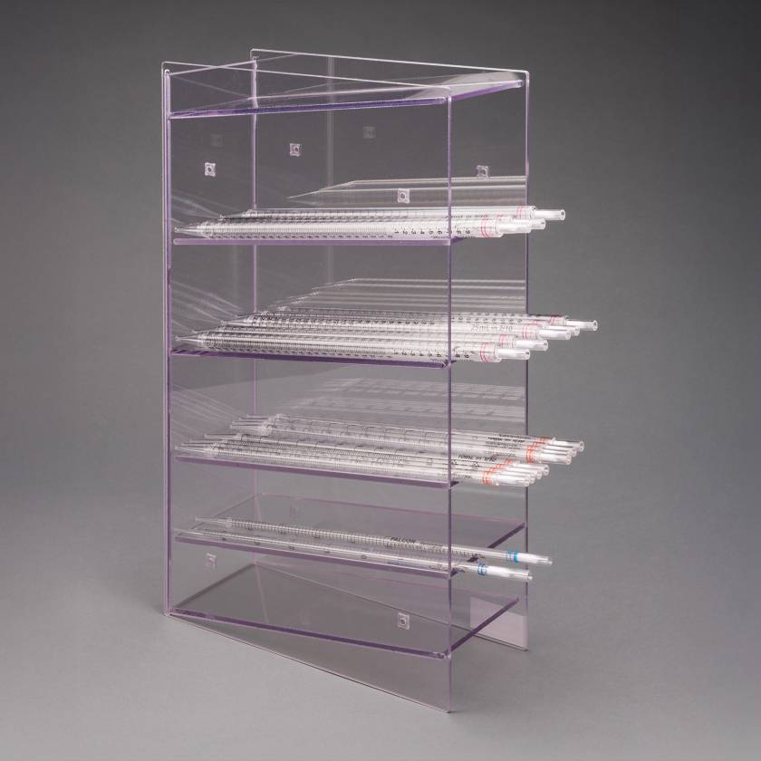 Poltex PGSERPIP5 Serological Pipette Holder, 5 Pocket - Countertop (Pipettes are Not Included)