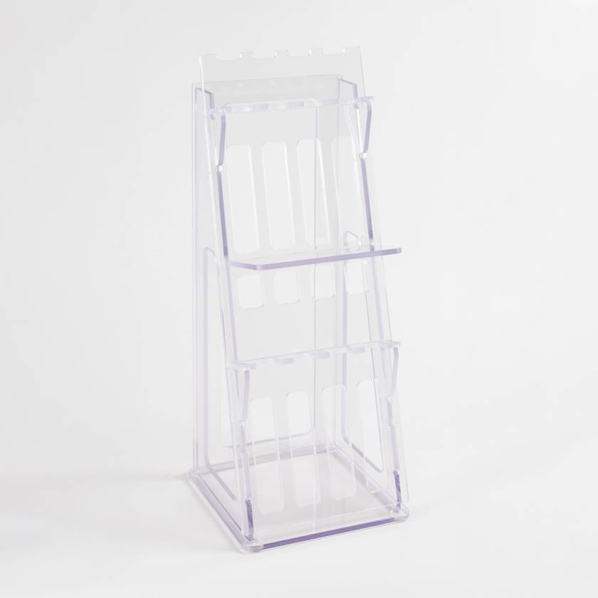 Poltex PIPHANGDBL4 Single-Channel/Multi-Channel Pipette Rack, Two-Tier, 8 Position