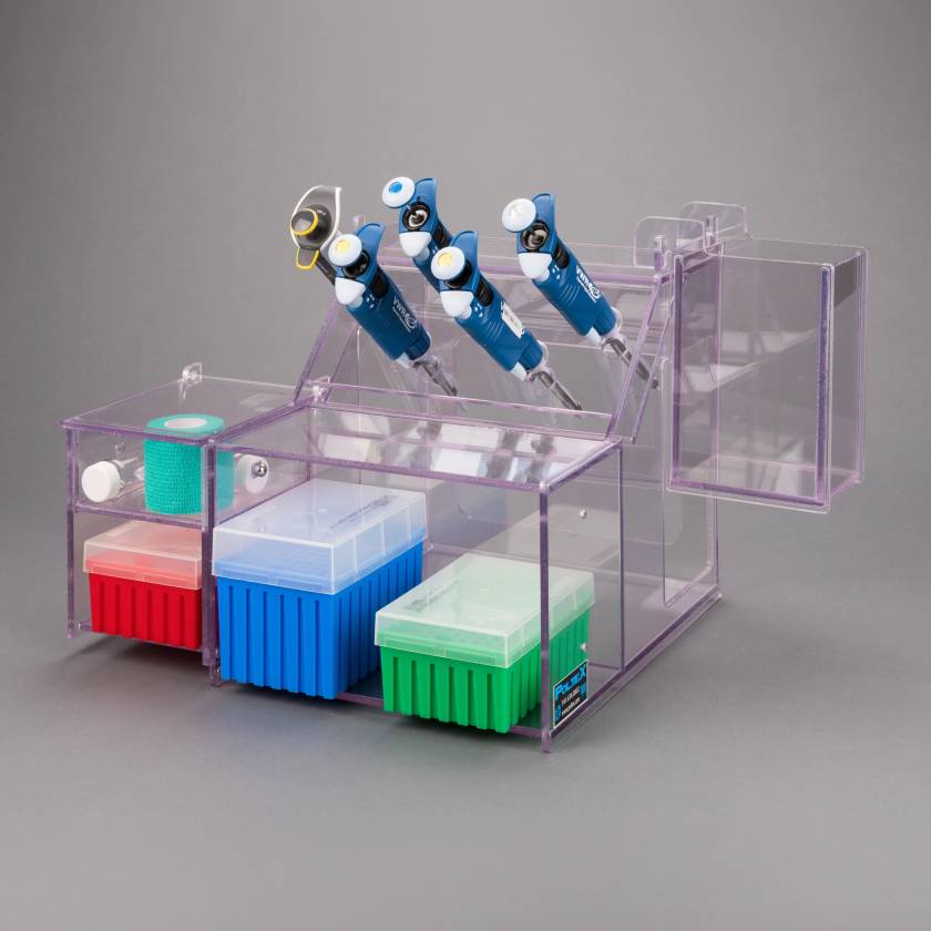 Poltex PIPSTATPG PETG Pipetting Station (Pipettes and Supplies are Not Included)