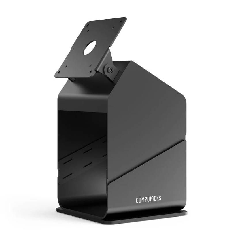 Compulocks PK01 Tablet Stand with Printer Compartment, Left Angle View