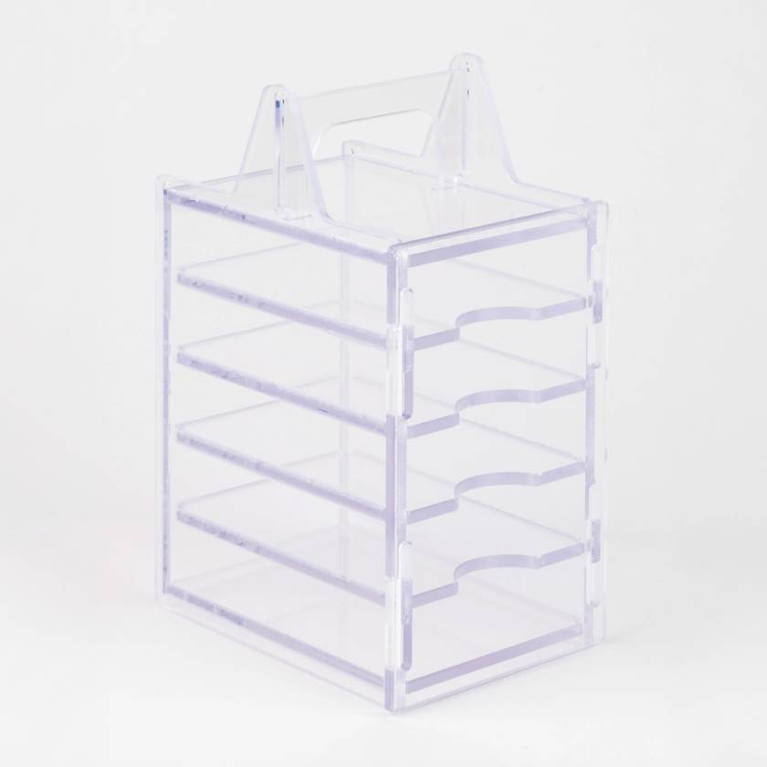 Poltex PLATRCK5 Microtiter Plate Carrying Caddy, 5 Slot