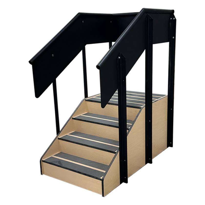 Pivotal Health Solutions PTST-002-ALHR-ADA Straight Rehabilitation Staircase, ADA Compliant