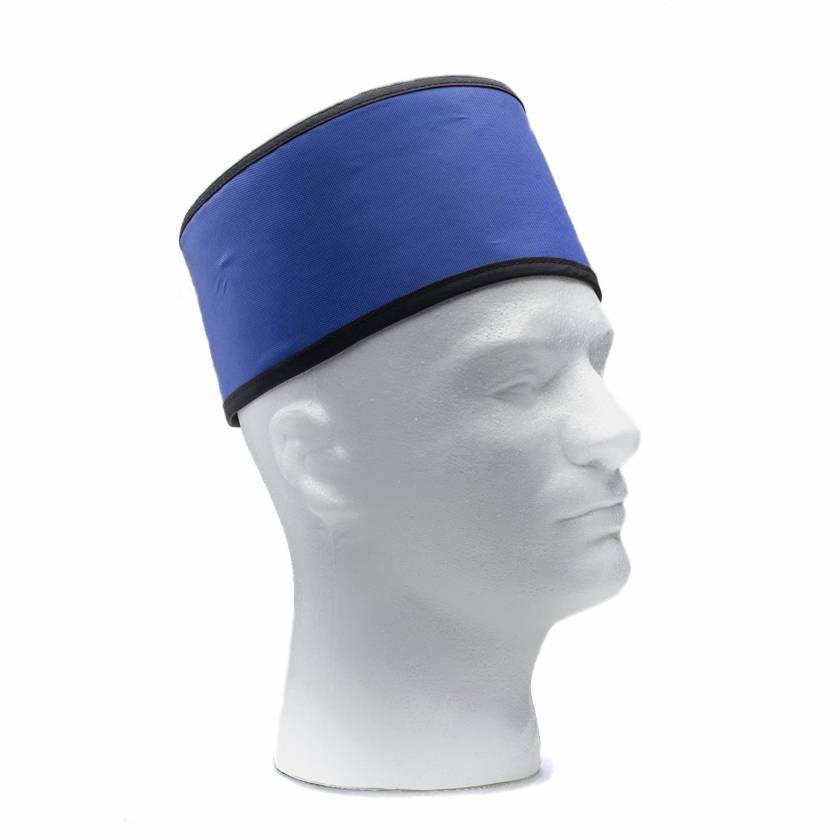 Quickship Radiation Lightweight Lead Protective Cap - Nylon Blue