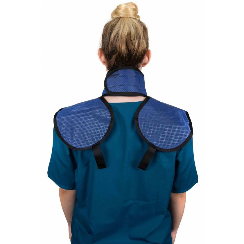 Quickship Adult Dental Xray Apron With Sewn in Thyroid Collar RDAARIPNB