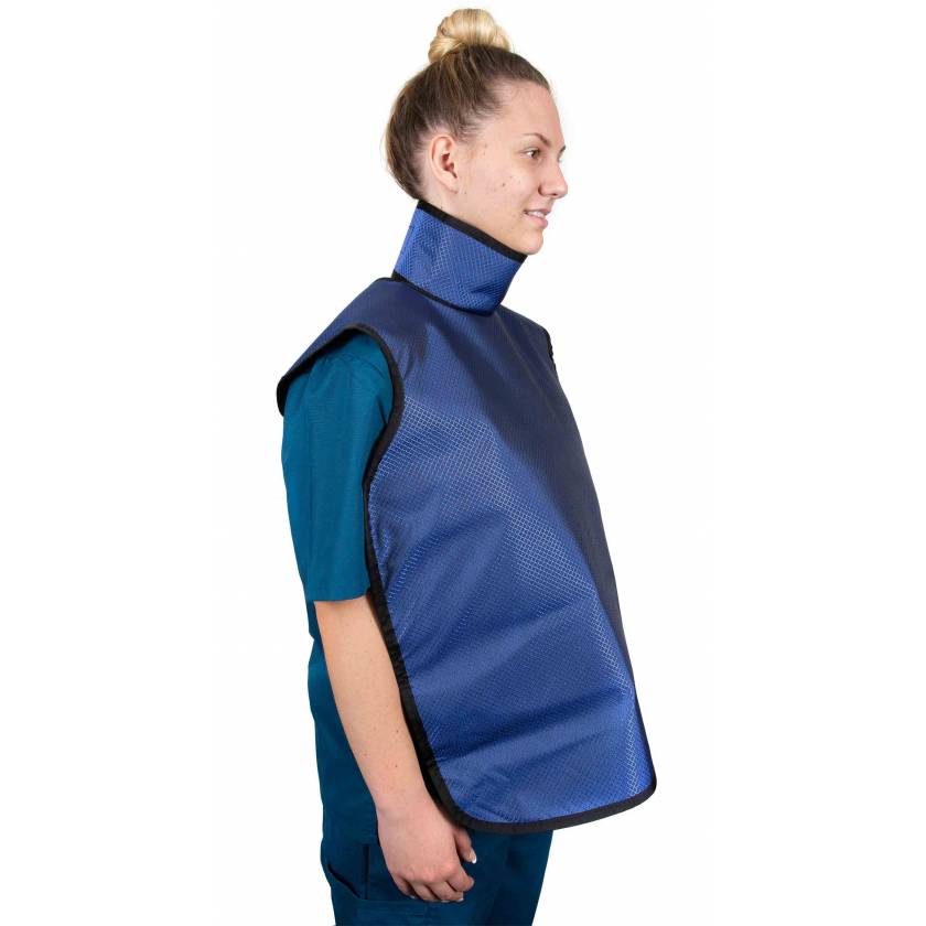 Quickship Adult Dental X-ray Apron With Sewn in Thyroid Collar