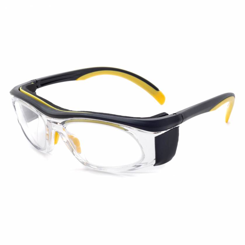 Model 206 Economy Radiation Glasses - Yellow/Black Clear