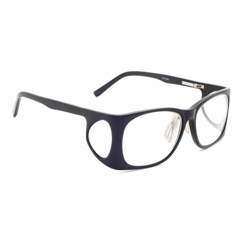 RG-52-BK Plastic Wrap Radiation Glasses Model 52 - Black