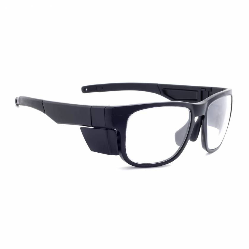 Model F126 Radiation Glasses - Black BK-50SS