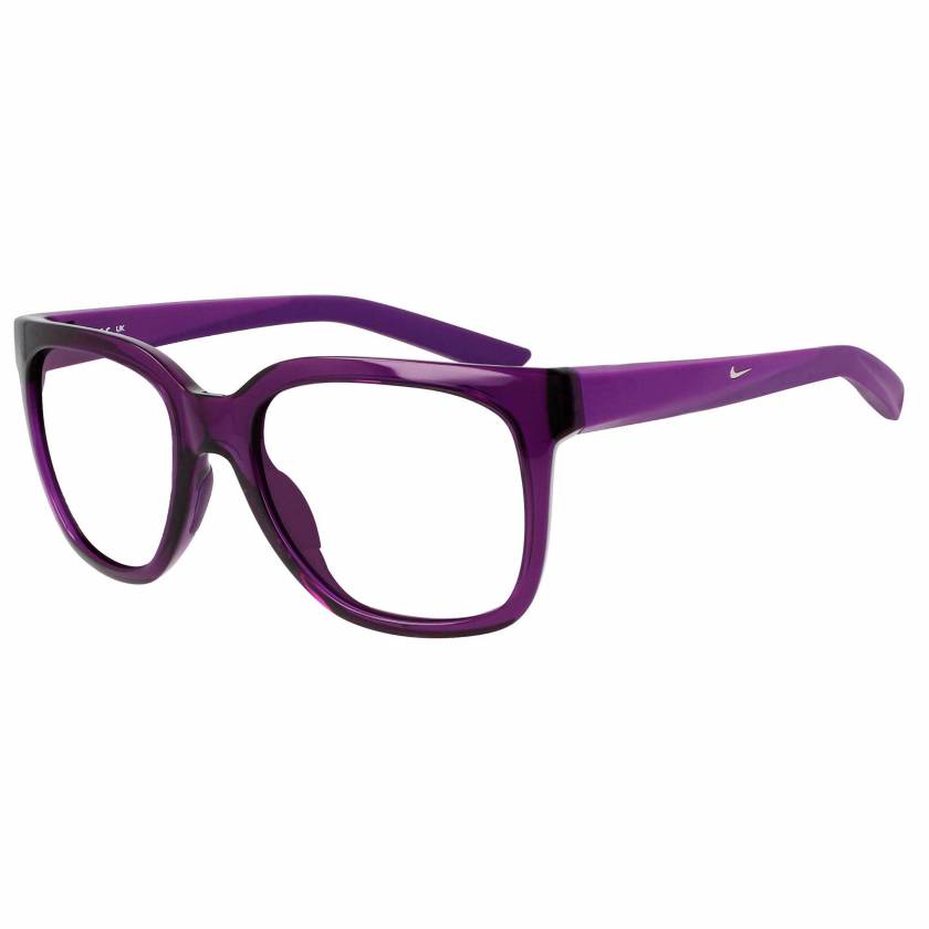 Phillips Safety Nike Grand Radiation Glasses, Frame Size 54-19-135 - Disco Purple FV2411-505 (Left Angle View)