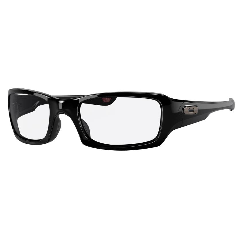 Phillips Safety Oakley Fives Squared Radiation Glasses - Polished Black OO9238-04