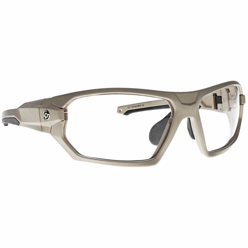 Wrap Around Radiation Glasses Model Q368 - Beige