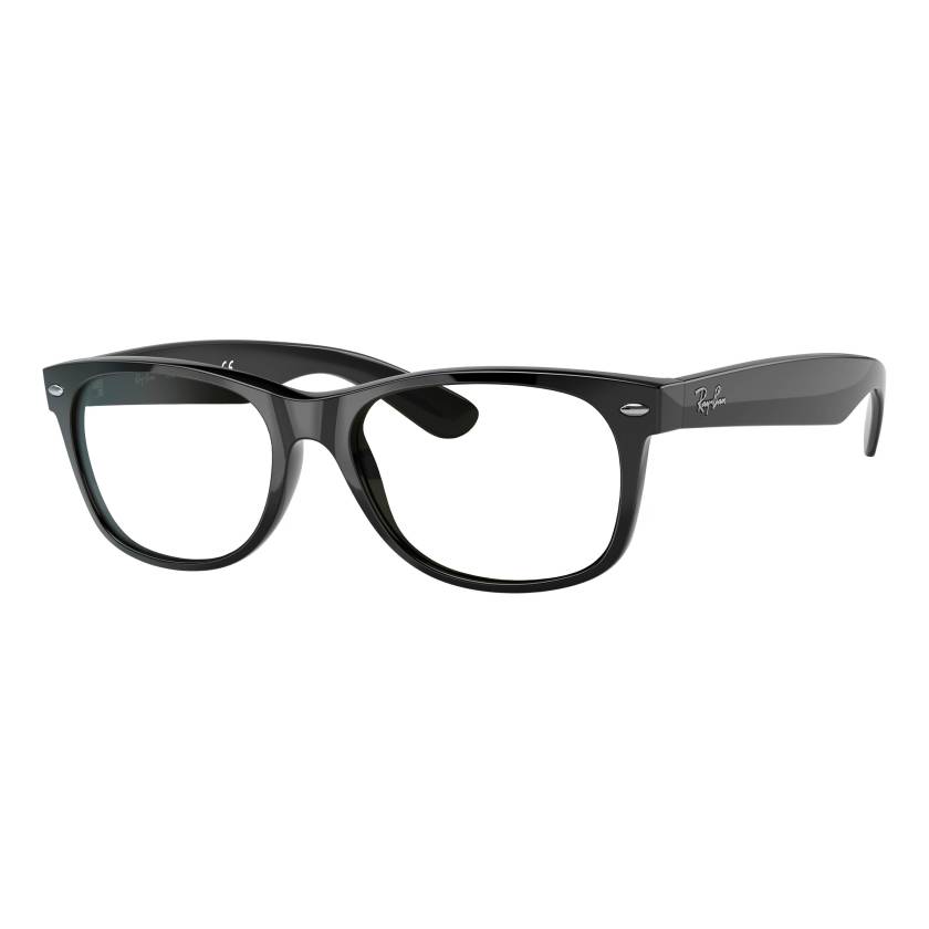 Phillips Safety Ray Ban New Wayfarer Classic Radiation Glasses - Polished Black RB2132-901L-55