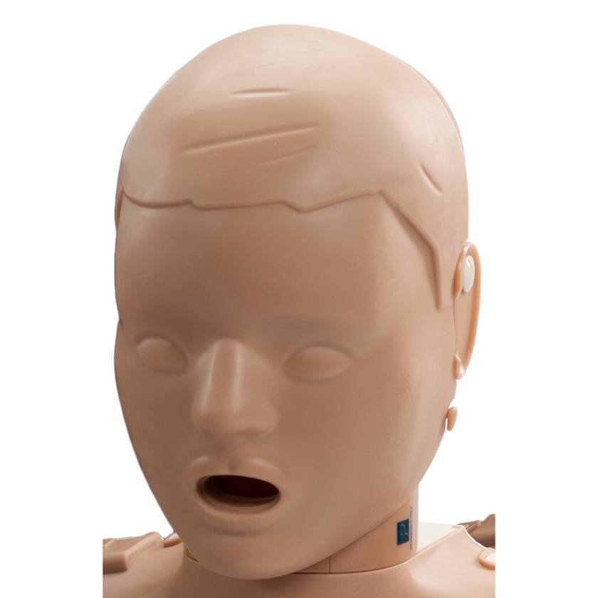 Prestan RPP-CHEAD-1-DS Replacement Head Assembly for Professional Child Manikin with CPR Feedback - Dark Skin Tone
