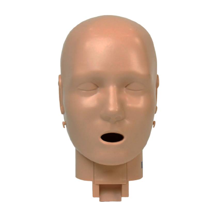 Prestan RPP-ULHEAD-1-DS Replacement Head Assembly for Adult Ultralite® Manikin - Dark Skin Tone