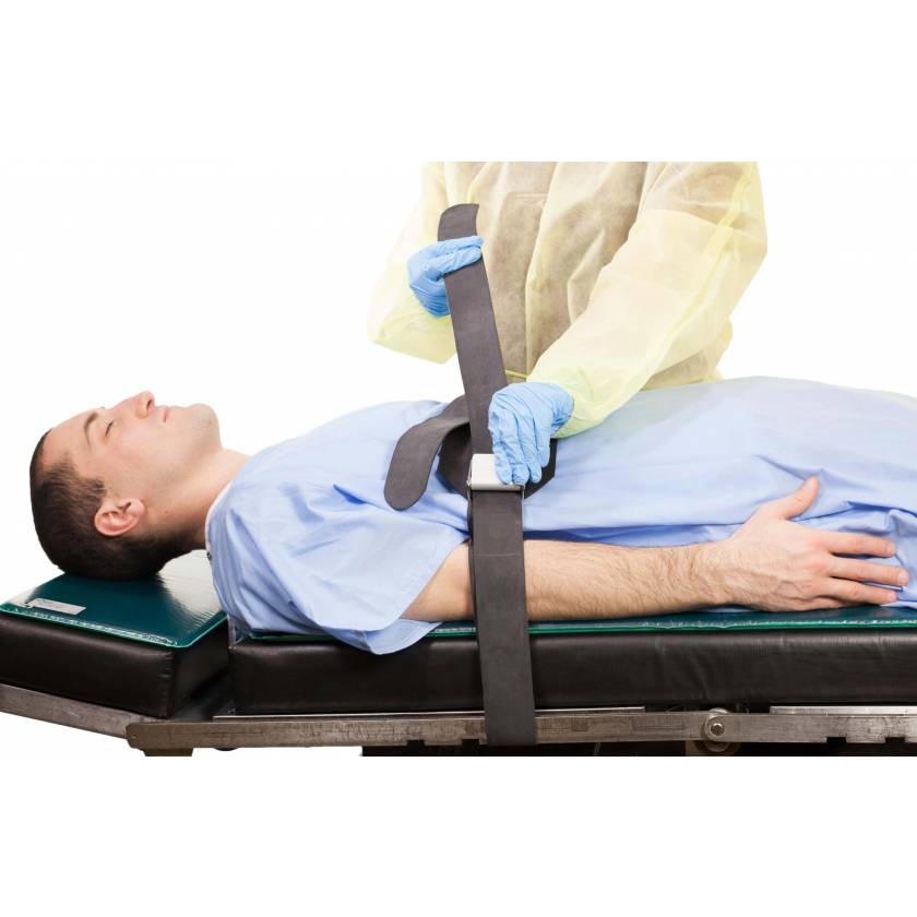 Latex Free Conductive Rubber Safety Strap with Two Buckles