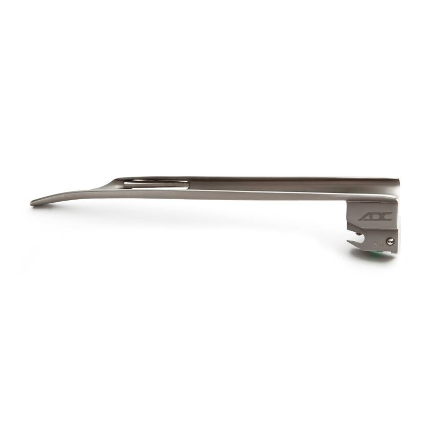 ADC Satin™ Fiberoptic Miller Blade - Front View