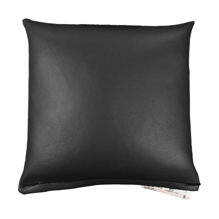 Techno-Aide SB-05S-DBK-MR MR Safe Heavy-Gauge Vinyl Square Sandbag, Black, 5 lbs - 9" L x 9" W