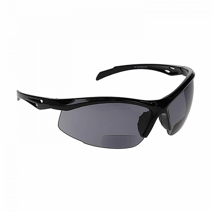 Bifocal Safety Glasses SB-9000 with Smoke Grey Lens