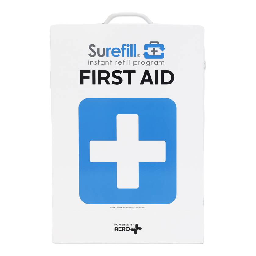 AERO Healthcare SF150BT SureFill® 150 Series Class B Metal Cabinet without Meds, 4 Shelves