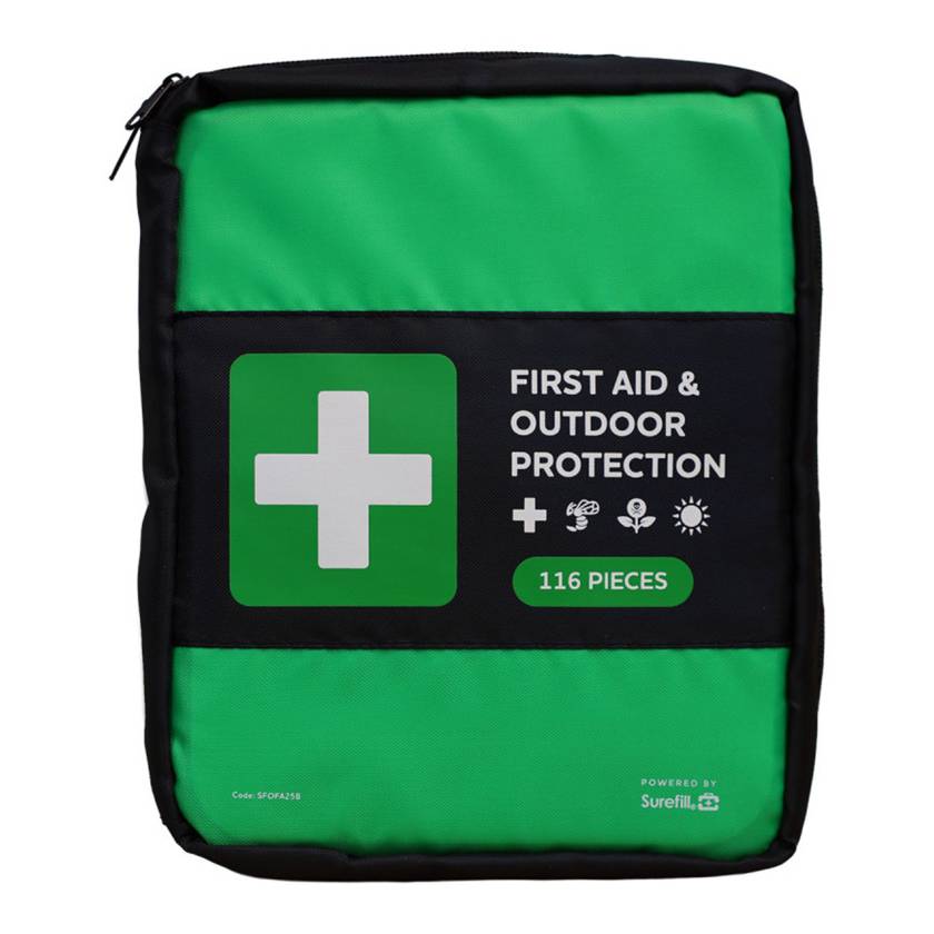 AERO Healthcare SFOFA25B SureFill® First Aid and Outdoor Protection Kit - Front View