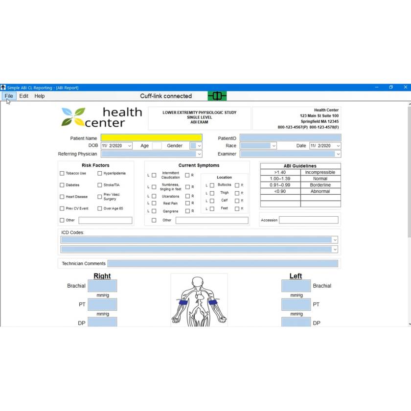 Newman Medical SFTW-100 DICOM Software for simpleABI