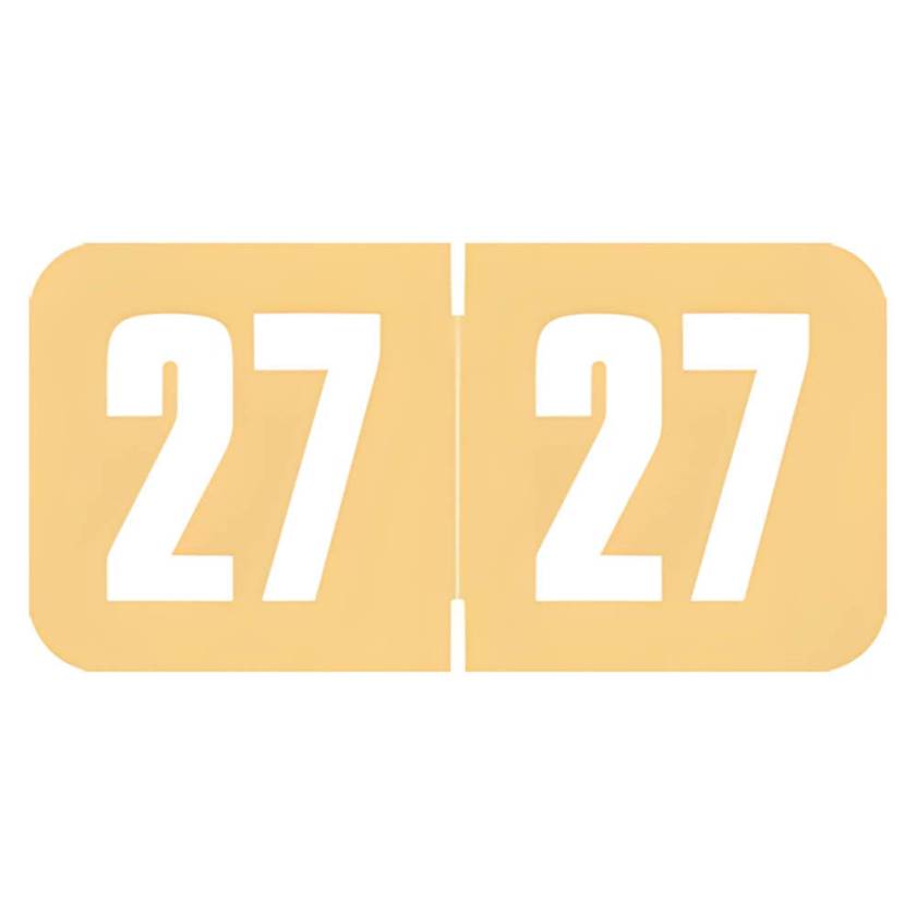 Arden Label SG3Y-27 Safeguard Compatible SG3Y Series 2027 Year Labels - Size 3/4" H x 1 1/2" W