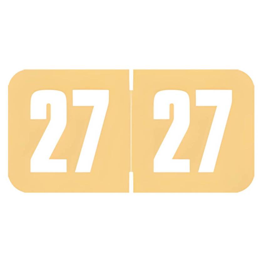 Arden Label SGYM-27-T4 Safeguard Compatible SGYM Series 2027 Year Labels - Size 3/4" H x 1 1/2" W