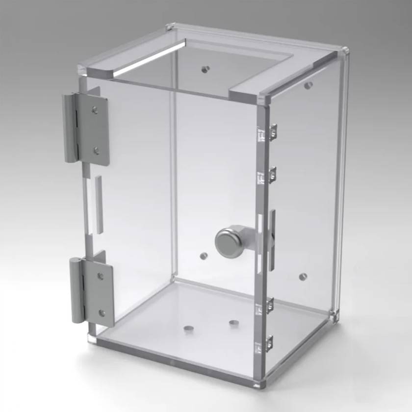 Poltex SHARPCABSM Locking Small Sharps Container Holder