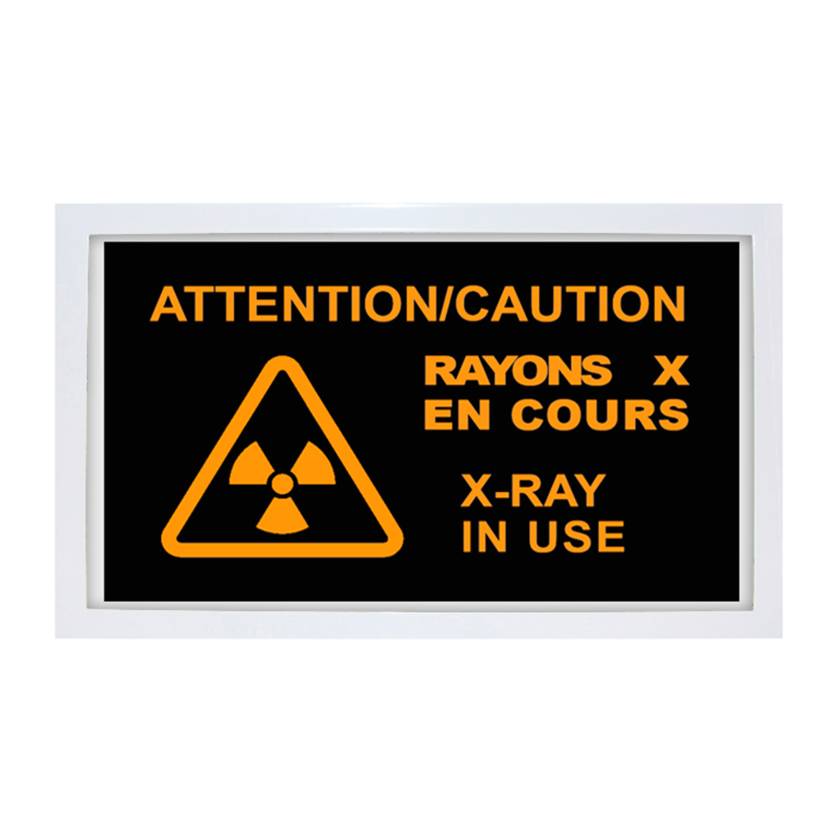 Phillips Safety Attention/Caution: X-Ray In Use LED Warning Sign, French-English