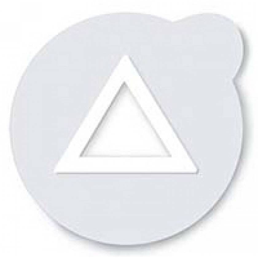 Suremark Clearmark Metal Free Semi-Lucent Triangle Marker