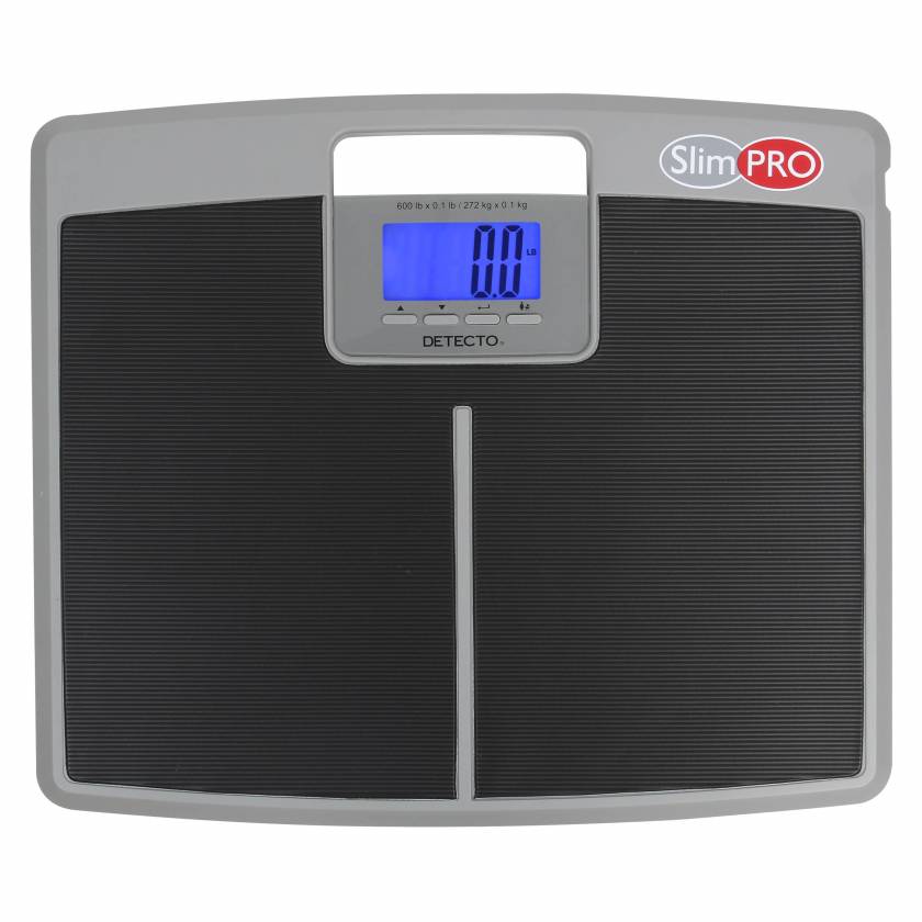 Detecto Slimpro Portable Electronic Home Bath Weigh Scale