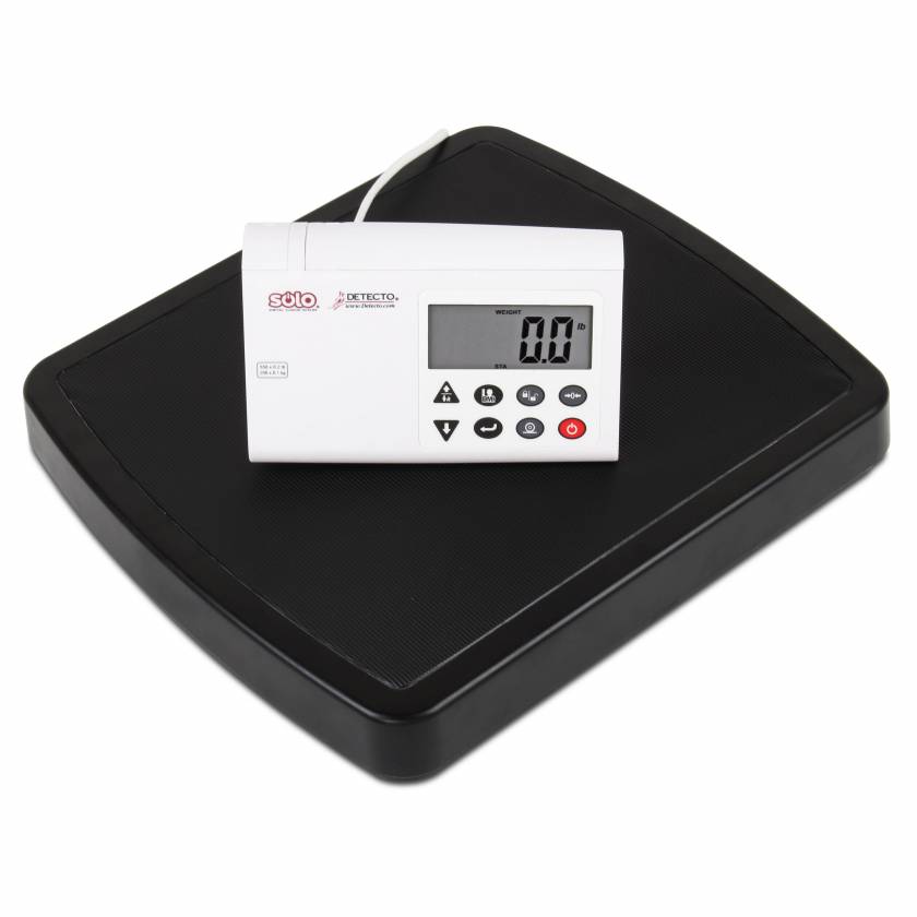 Detecto SOLO-RI Low-Profile Digital Scale with Remote Indicator