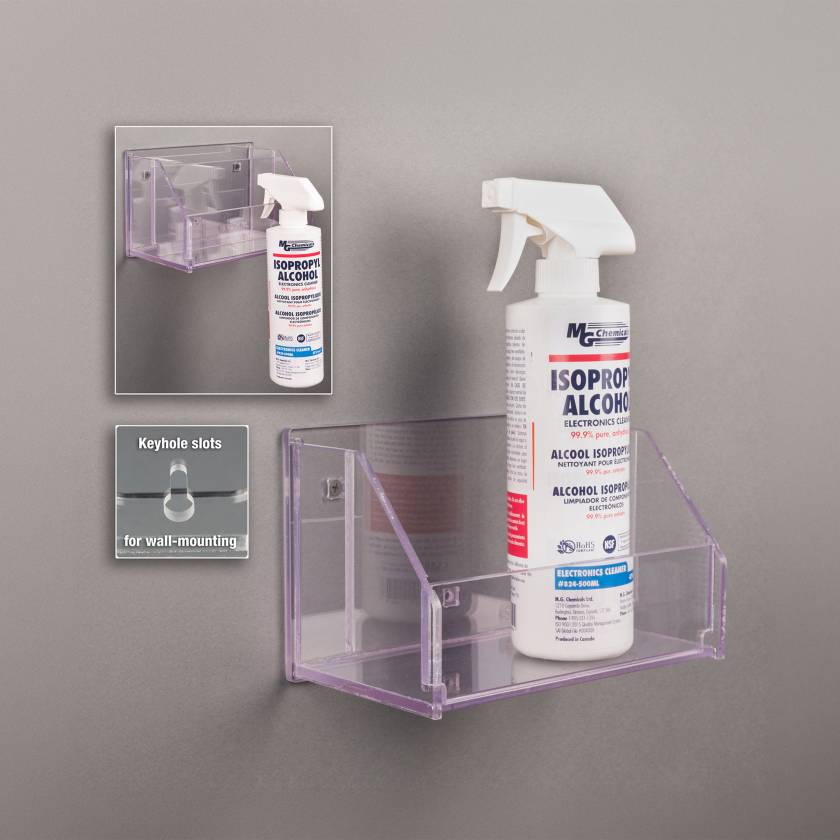 Poltex SPRAYBTL-W Spray Bottle Holder - Wall Mount (Supplies are Not Included)