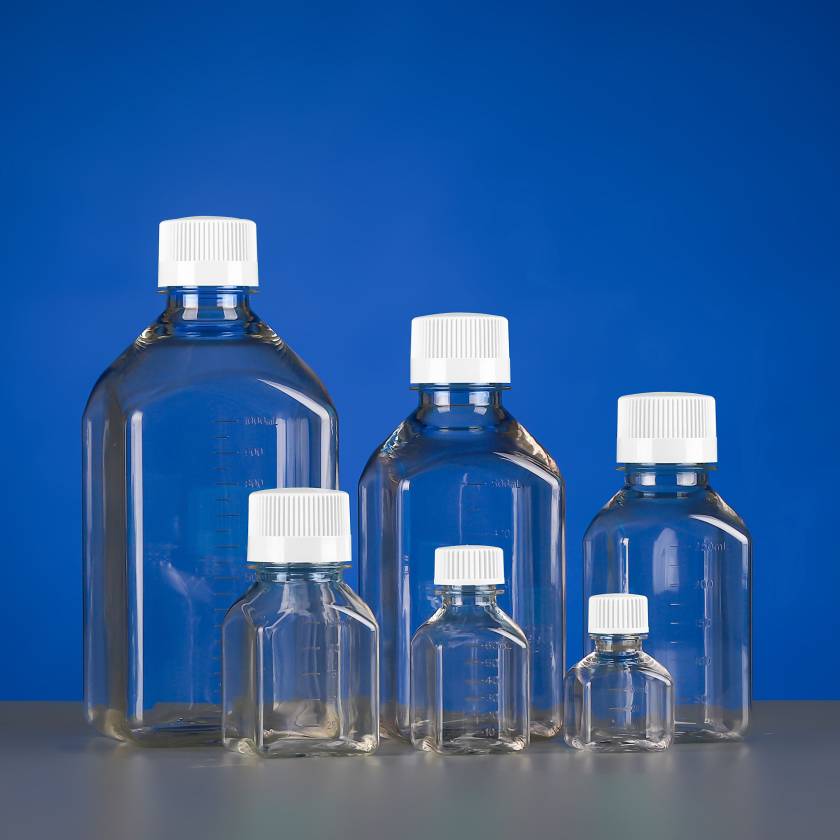 Nest Scientific PETG Square Storage Bottle - Group