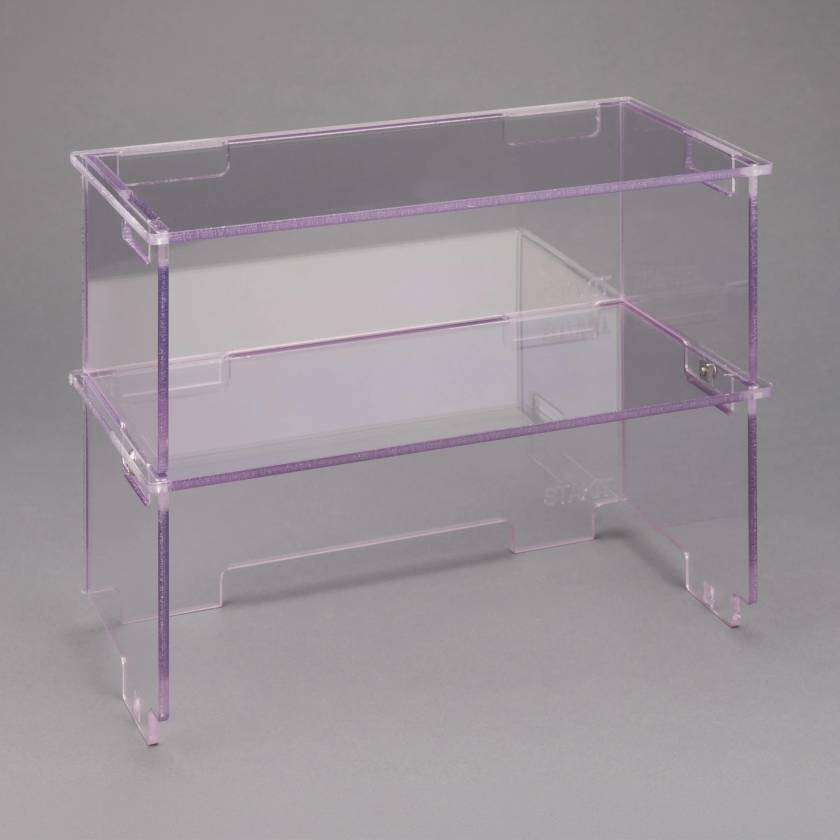 Poltex STAKIT-CASE2 Stack It Shelf System - Stacked Together
