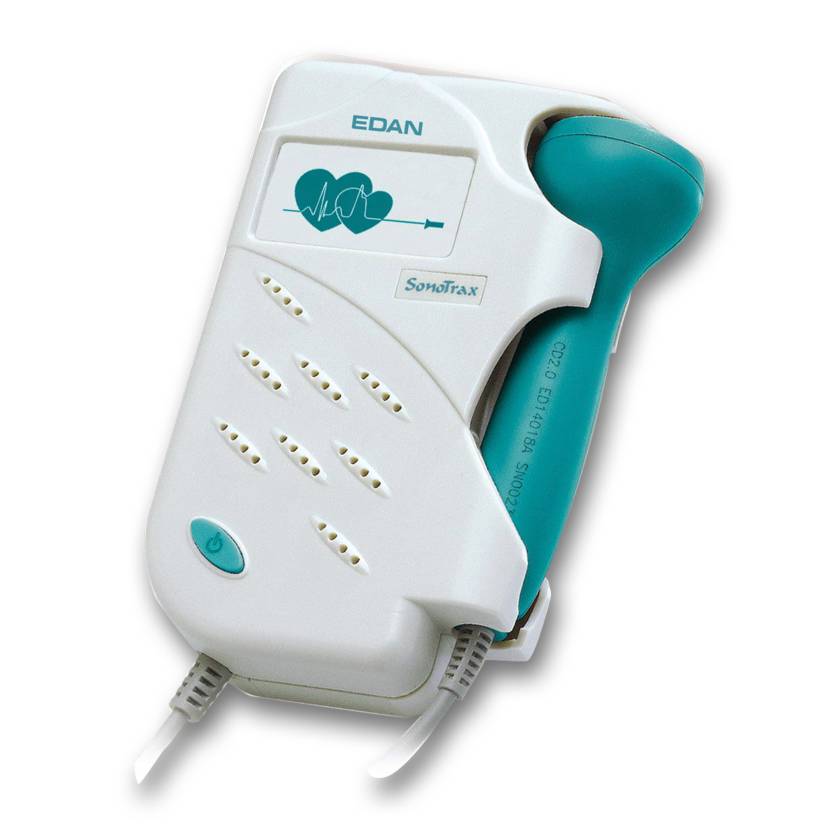 Edan STL SonoTrax Lite Fetal Doppler, Non-Display with Fetal Probe - Front View