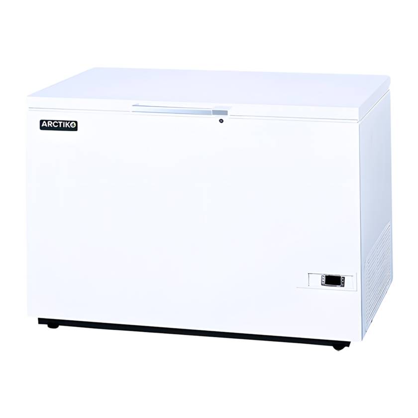 Thermco SUF-500 Arctiko Ultra Low Temperature Large Biomedical Chest Freezer with Solid Door, 13 Cubic Feet - Left Angle
