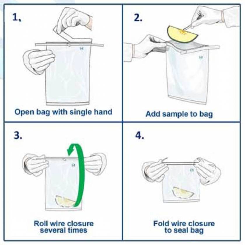 MTC Bio SureSeal Sterile Sampling Bags Polyethylene