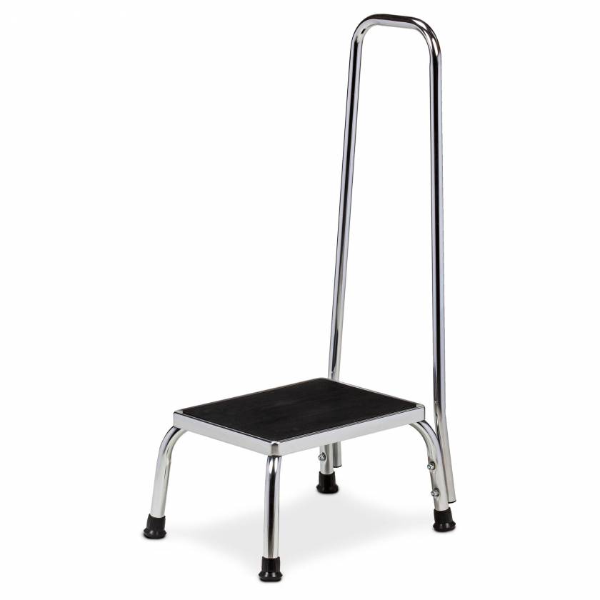 Clinton Model T-50 Step Stool with Hand Rail