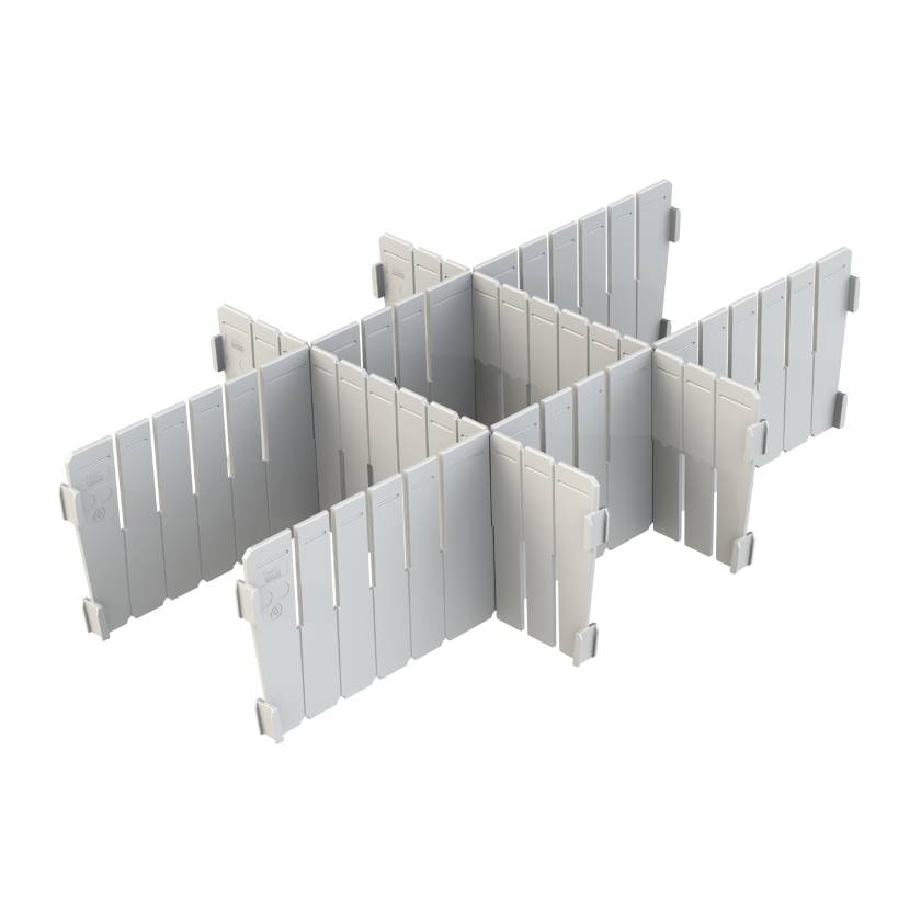 Pegasus T15D-1-9-AM Drawer Divider Kit for PolyCart Series - 6" Height