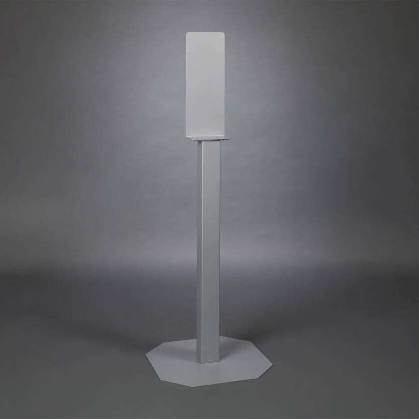 Poltex TFSTAND-3STL Touch-Free Hand Sanitizer Stand, Without Touch-Free Dispenser