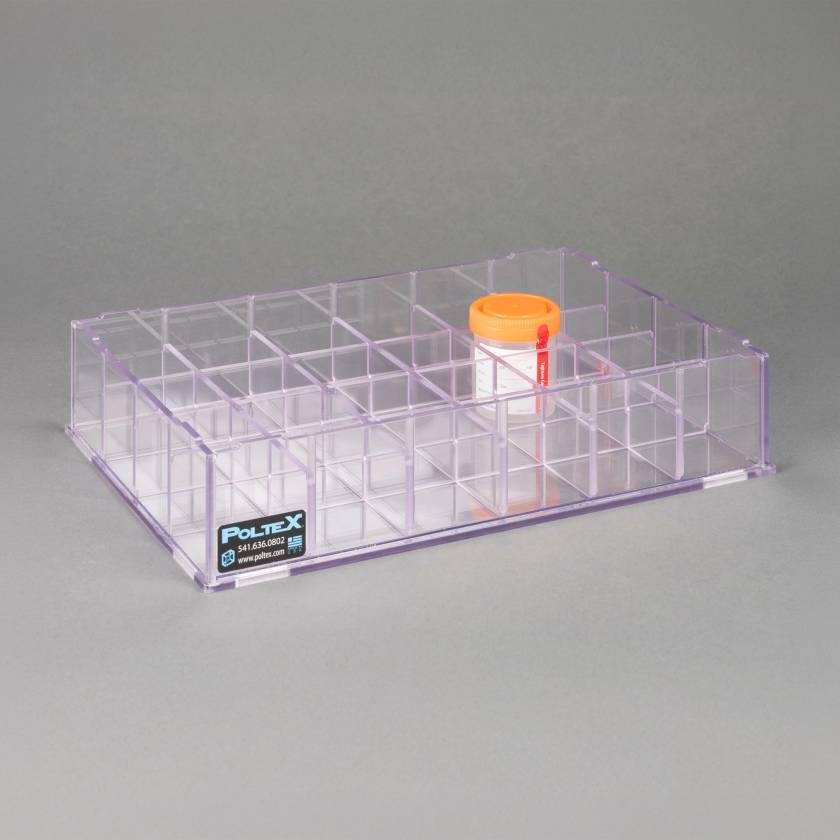 Poltex URIN24 Urine Specimen Cup Rack, 24 Position (Cup is Not Included)