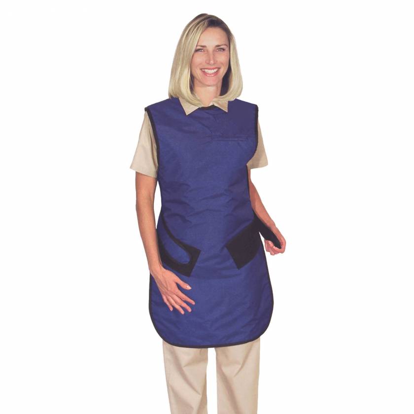 Shielding Plain Back - Hook and Loop Closure - Regular Lead Apron (Front)