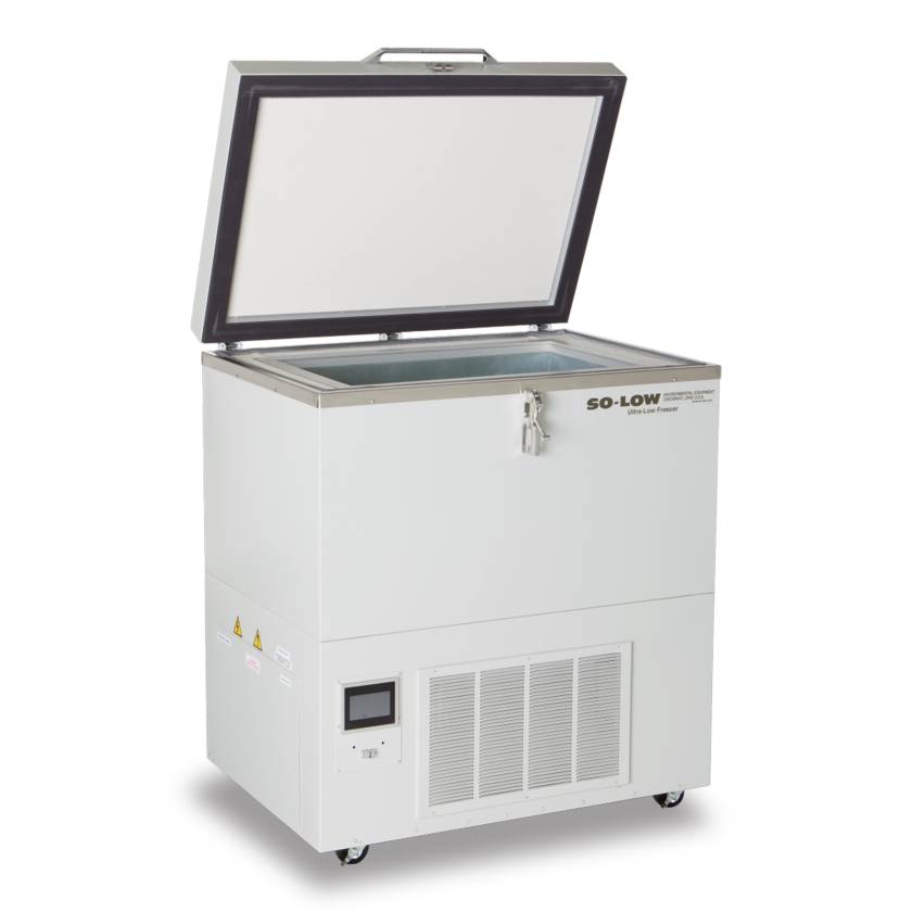 So-Low VSC40-5 Energy Efficient Low Temperature Chest Freezer (-40°C) with Digital Data Logger - 5 Cubic Feet