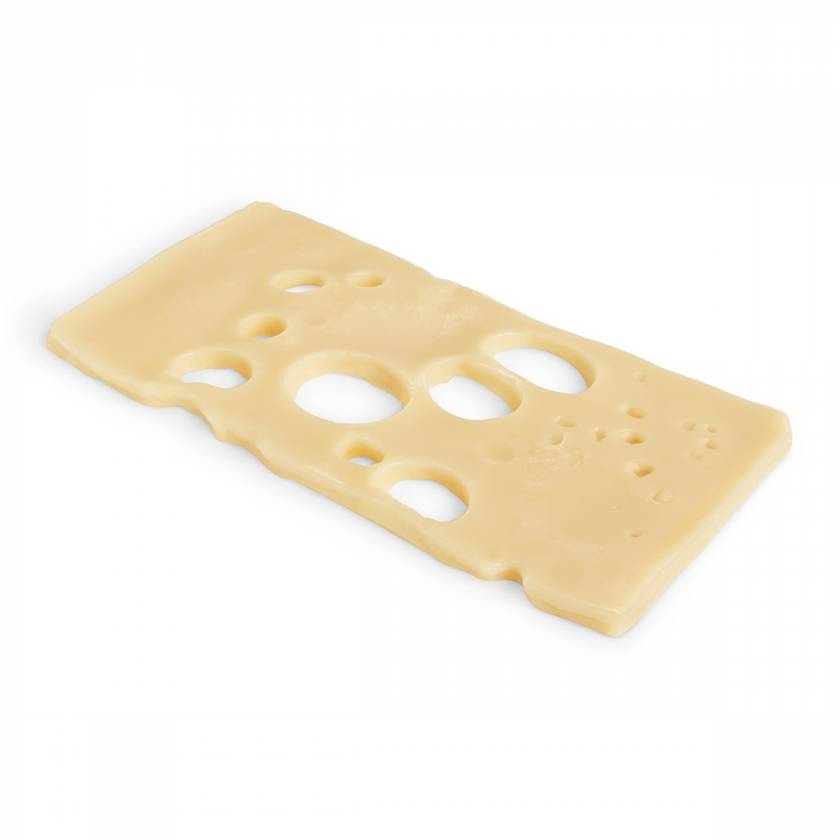 Life/form Swiss Cheese Food Replica - Slice