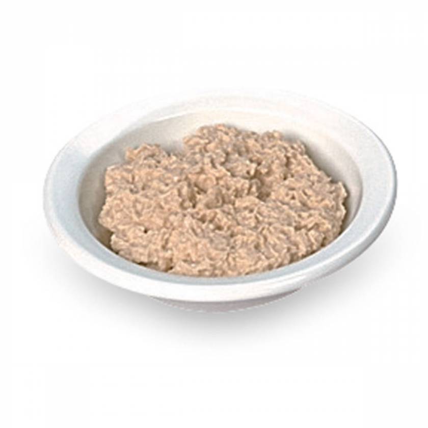 Life/form Oatmeal Food Replica - 1/2 cup (120 ml)